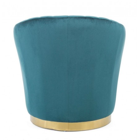 Bizzotto Fotel Gilles Niebieski