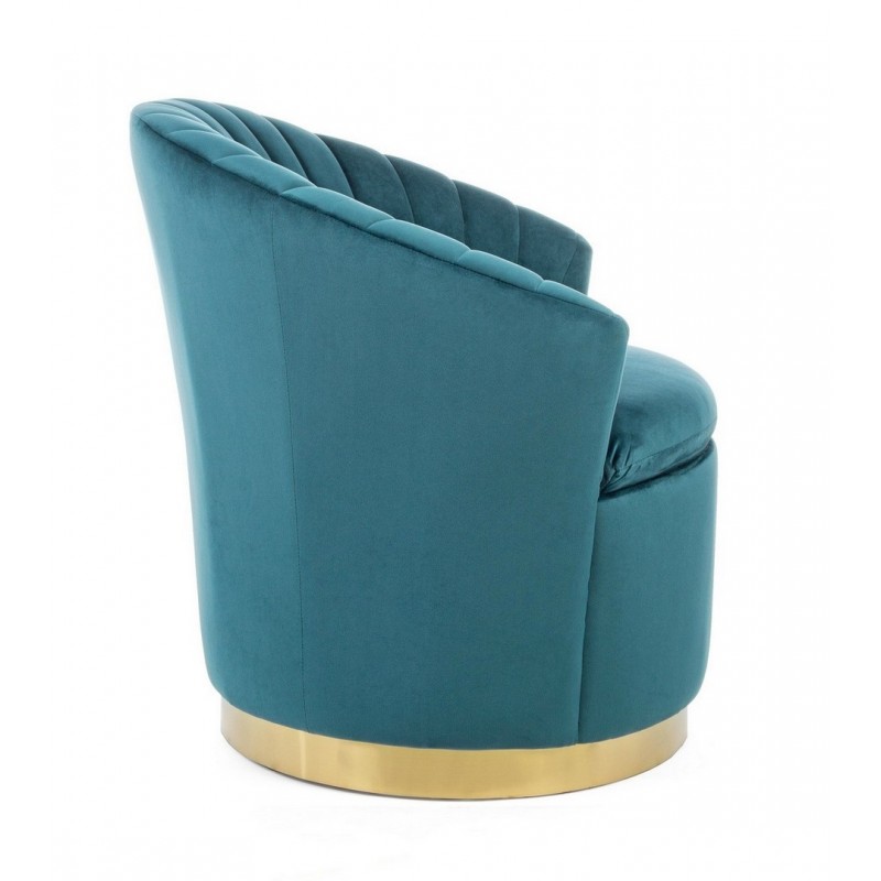 Bizzotto Fotel Gilles Niebieski