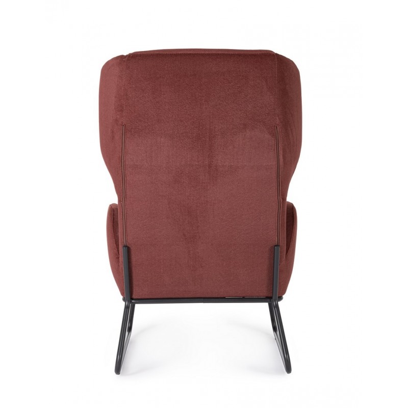 Bizzotto Fotel Ophelia Czerwony