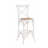 Bizzotto Krzesło Barowe Cross Białe