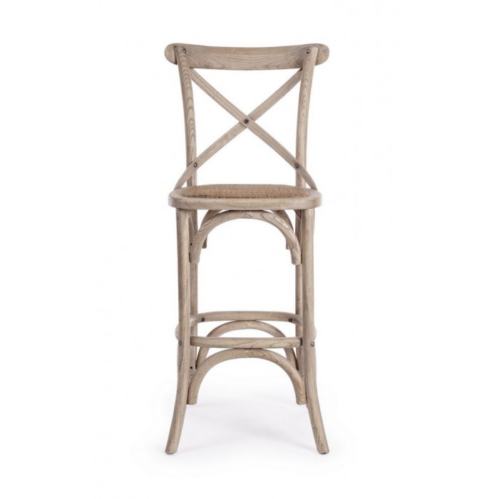 Bizzotto Krzesło Barowe Cross Beżowe