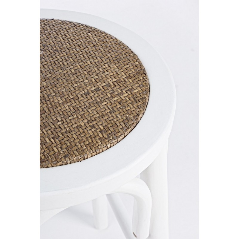 Bizzotto Krzesło Barowe Circle Białe