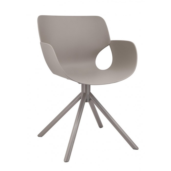 Bizzotto Krzesło Lennon Arm Szare
