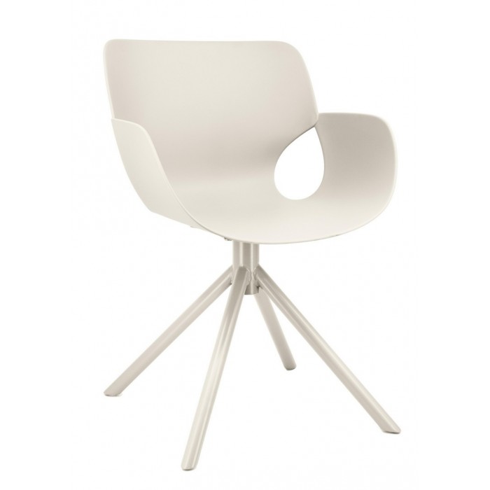 Bizzotto Krzesło Lennon Arm Beżowe