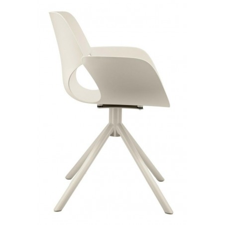 Bizzotto Krzesło Lennon Arm Beżowe