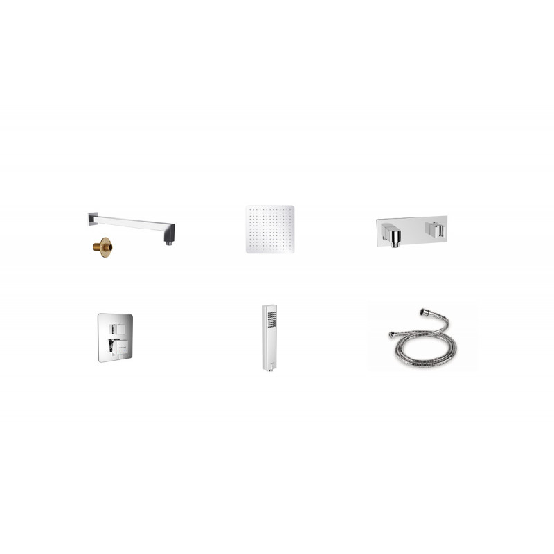 Frost Quatro Zest. Podtynkowy Chrom