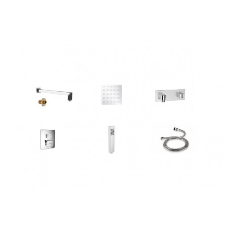 Frost Quatro Zest. Podtynkowy Chrom