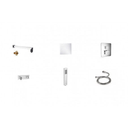 Frost Quatro Termo Zest.Podtynkowy Chrom