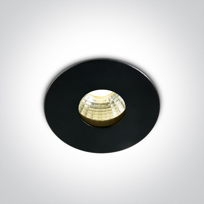 10103DE/B/W wpust LED czarny 3000K dark light wymagany zasilacz 350mA/700mA