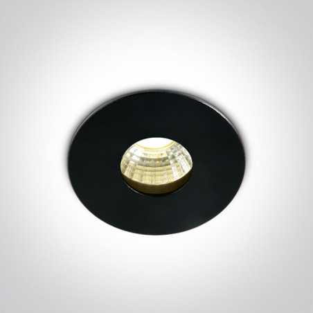 10103DE/B/W wpust LED czarny 3000K dark light wymagany zasilacz 350mA/700mA