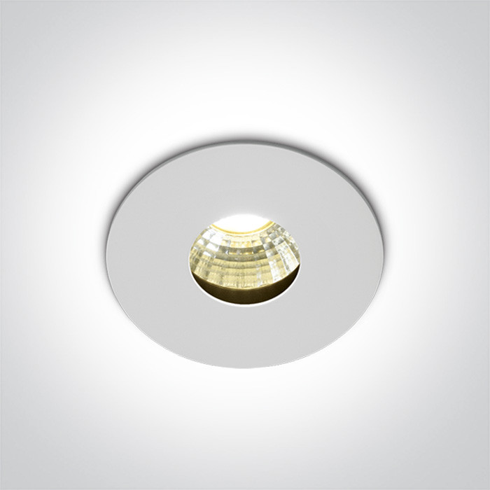 10103DE/W/W wpust LED biały 3000K dark light wymagany zasilacz 350mA/700mA