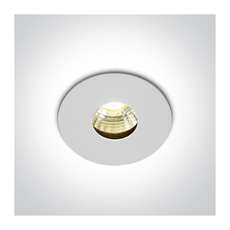 10103DE/W/W wpust LED biały 3000K dark light wymagany zasilacz 350mA/700mA