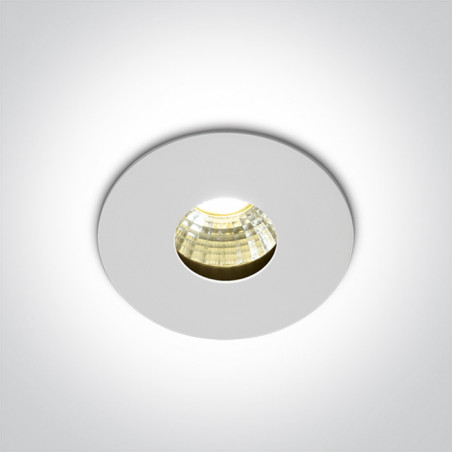 10103DE/W/W wpust LED biały 3000K dark light wymagany zasilacz 350mA/700mA