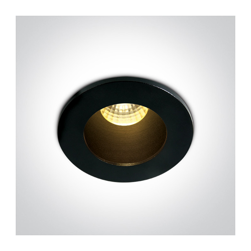 10103DL/B/B/W wpust LED czarny 3000K dark light wymagany zasilacz 350mA/700mA