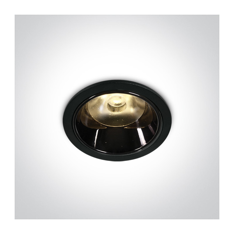 10106DC/B/W czarny wpust COB LED 3000K 6W dark light wymagany zasilacz 350mA