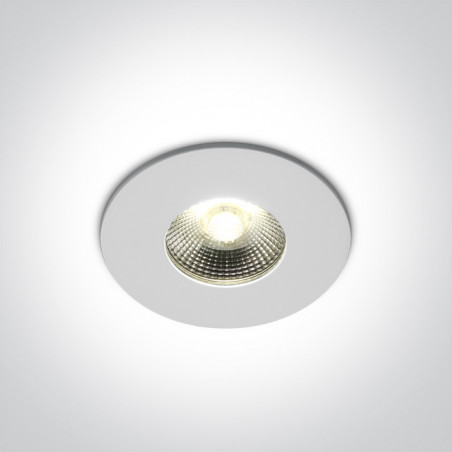 10106PF/W ognioodporny wpust COB LED IP65 3000K 6W bez pierścienia wymagany zasilacz 350mA