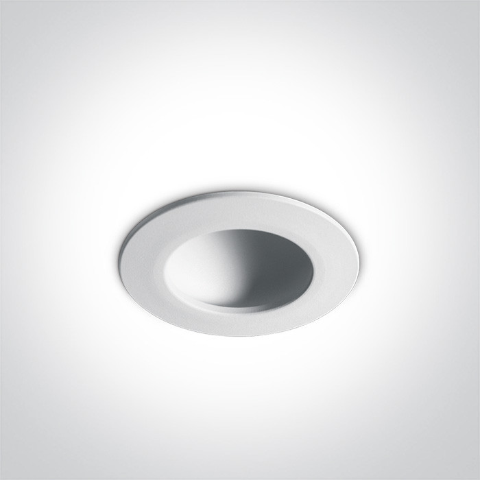 10108FD/W/C biały downlight LED 4000K 8W dark light zasilacz 300mA w zestawie