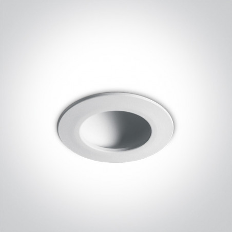 10108FD/W/C biały downlight LED 4000K 8W dark light zasilacz 300mA w zestawie