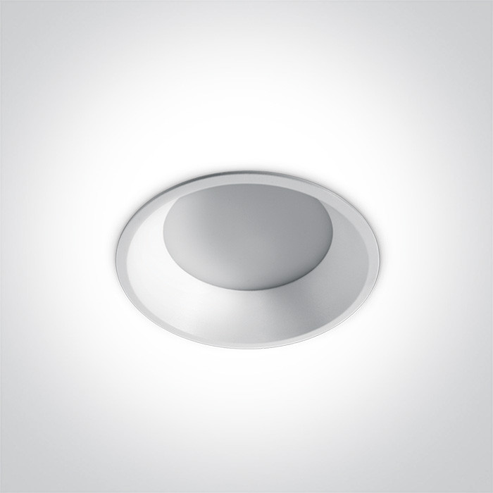 10109FD/W/C biała oprawa typu downlight SMD LED IP54 4000K 9W dark light zasilacz 300mA w zestawie