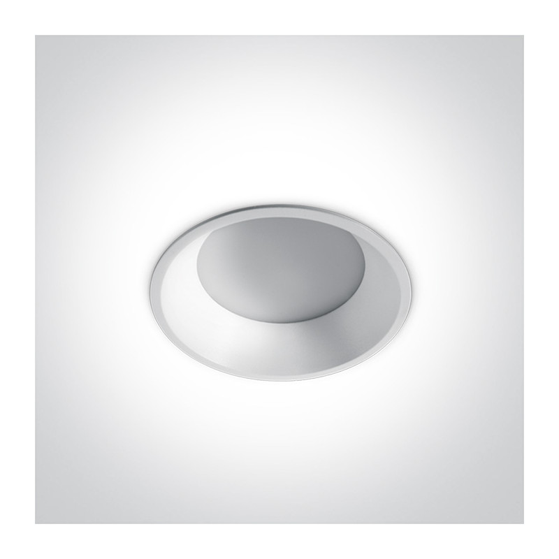 10109FD/W/C biała oprawa typu downlight SMD LED IP54 4000K 9W dark light zasilacz 300mA w zestawie