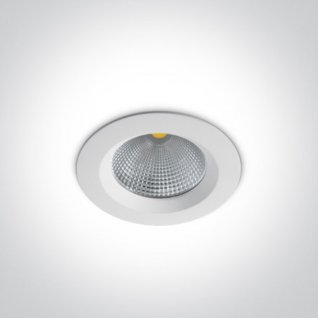 10110CA/W/C biała oprawa typu downlight do wbudowania LED 4000K 10W zasilacz 300mA w zestawie