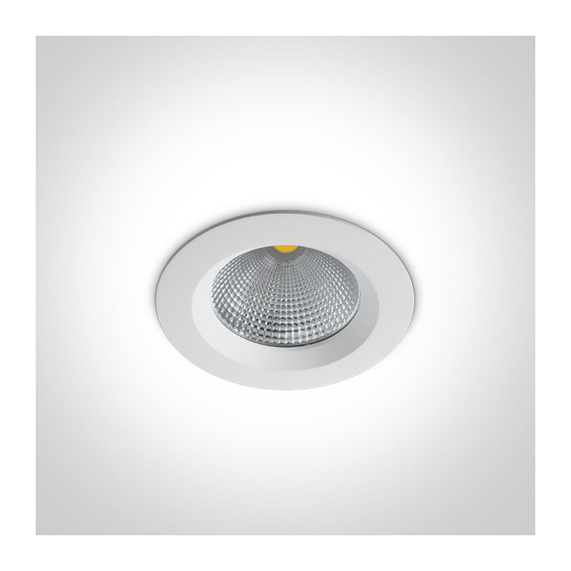 10110CA/W/W biała oprawa typu downlight do wbudowania LED 3000K 10W zasilacz 300mA w zestawie