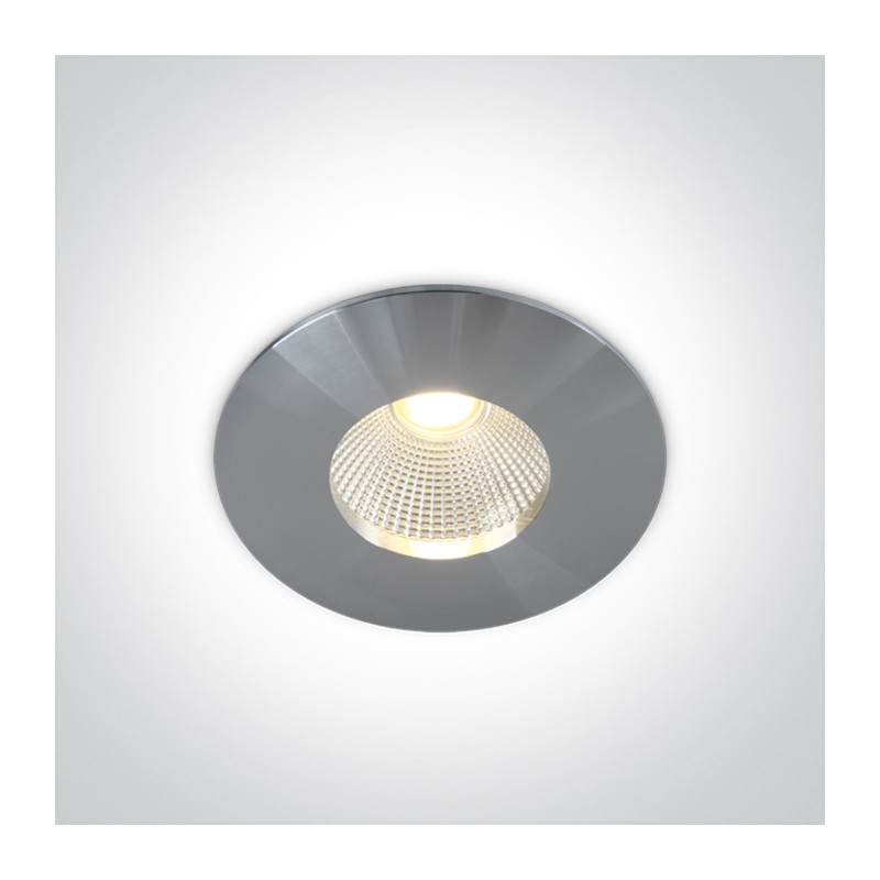 10112P/AL/W aluminiowy wpust COB LED IP64 3000K 12W wymagany zasilacz o stałym napięciu 700mA