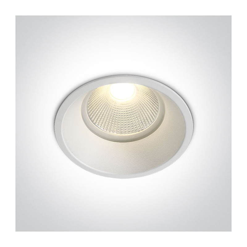 10112TP/W/W biały wpust LED IP44 3000K 12W wymagany zasilacz 700mA