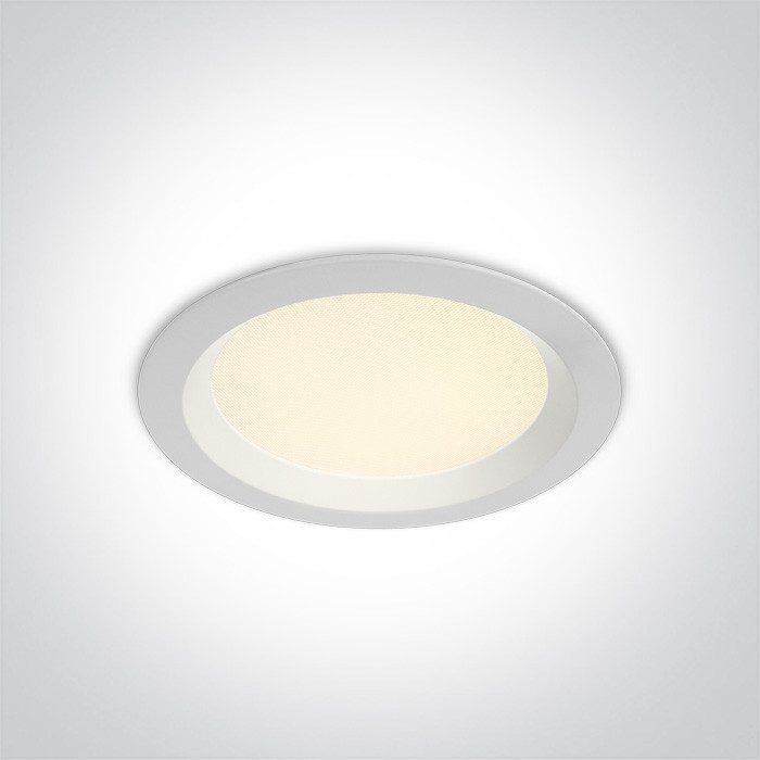 10113UV/W biały downlight SMD LED UGR19 IP44 z regulacją CCT 3000K-4000K-6000K 13W zasilacz 300mA w zestawie