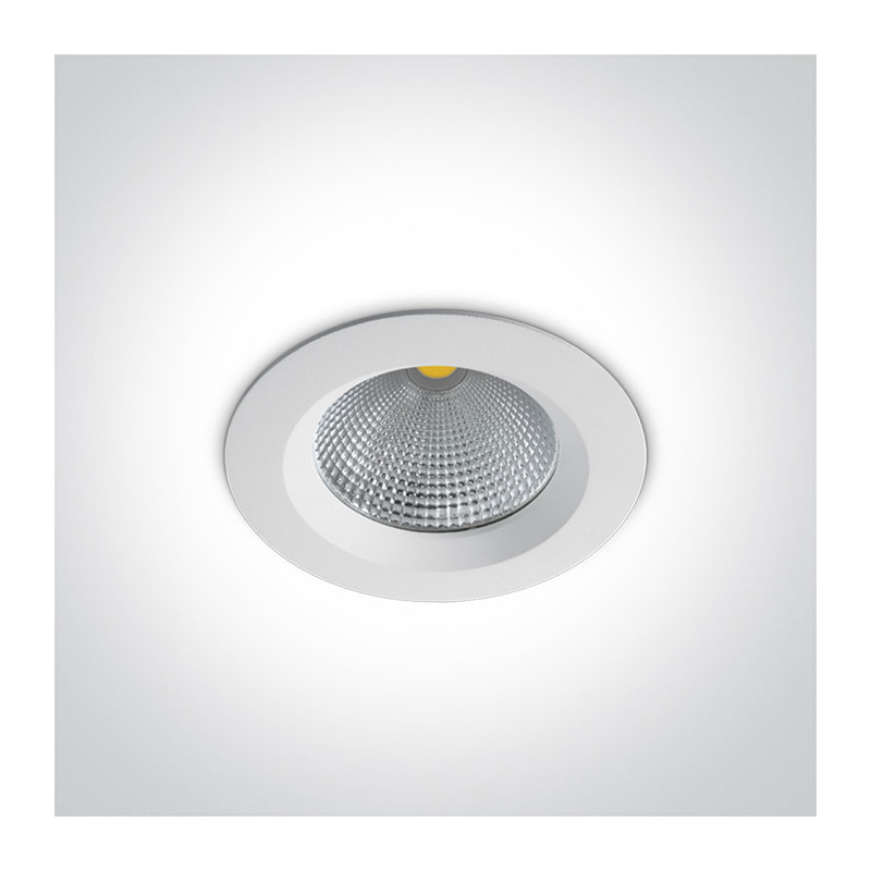 10115CA/W/C biała wpuszczana oprawa typu downlight LED 4000K 15W zasilacz 350mA w komplecie