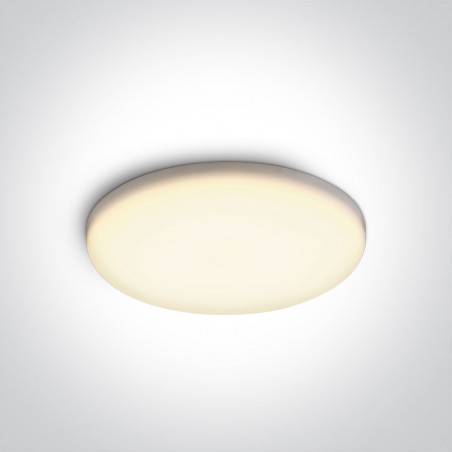10115CF/W biała bezramowa oprawa typu downlight LED IP65 3000K 15W zasilacz 500mA w zestawie