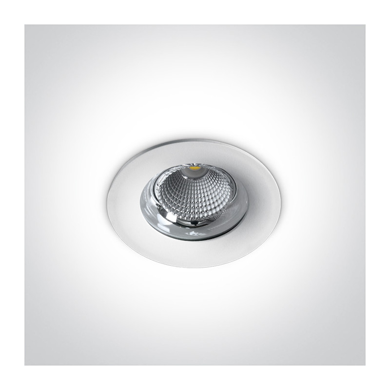 10115G/W/W biała wpuszczana oprawa typu downlight LED 3000K 15W zasilacz 350mA w komplecie