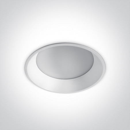 10120FD/W/W biały wpuszczany downlight SMD LED IP54 3000K 20W dark light zasilacz 300mA w zestawie