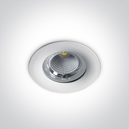 10120G/W/W biała wpuszczana oprawa typu downlight LED IP65 3000K 20W zasilacz 500mA w zestawie