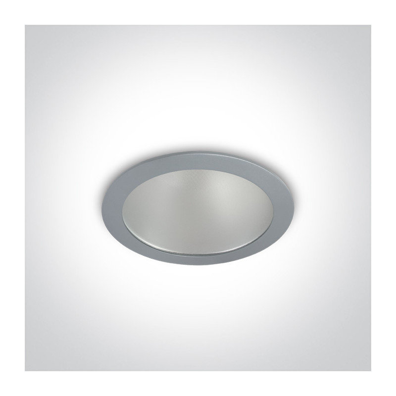 10120K/G/W szara oprawa typu downlight COB LED IP53 3000K 20W zasilacz dimmm 500mA w zestawie