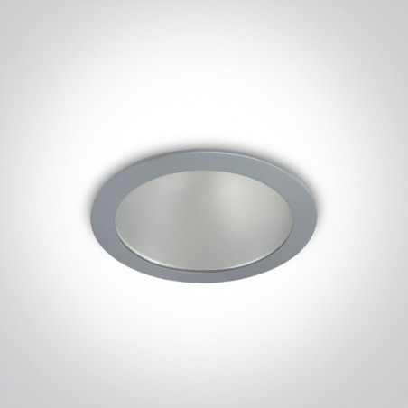 10120K/G/W szara oprawa typu downlight COB LED IP53 3000K 20W zasilacz dimmm 500mA w zestawie