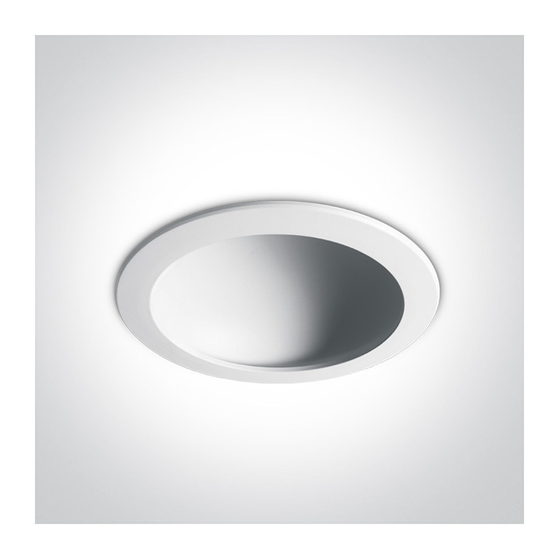 10122FD/W/C biała oprawa typu downlight LED 4000K 22W dark light zasilacz 600mA w zestawie