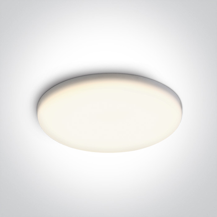 10130CF/C biały bezramkowy downlight LED IP65 4000K 30W zasilacz 1050mA w zestawie