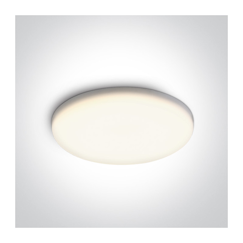 10130CF/C biały bezramkowy downlight LED IP65 4000K 30W zasilacz 1050mA w zestawie
