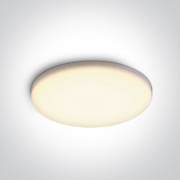 10130CF/W biały bezramkowy downlight LED IP65 3000K 30W zasilacz 1050mA w zestawie