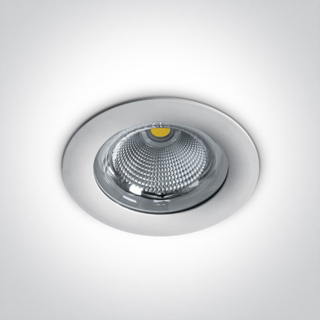 10130G/W/W biała wpuszczana oprawa typu downlight LED IP65 3000K 30W zasilacz 750mA w komplecie