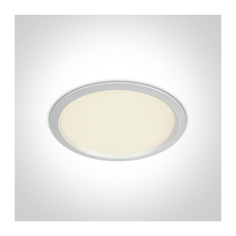 10130U/W/C biały downlight SMD LED UGR19 IP44 4000K 30W zasilacz 750mA w zestawie