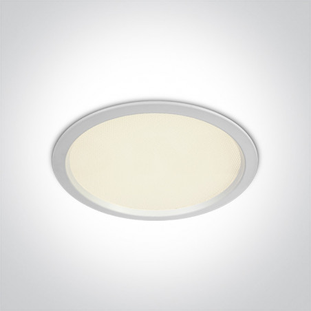 10130U/W/C biały downlight SMD LED UGR19 IP44 4000K 30W zasilacz 750mA w zestawie