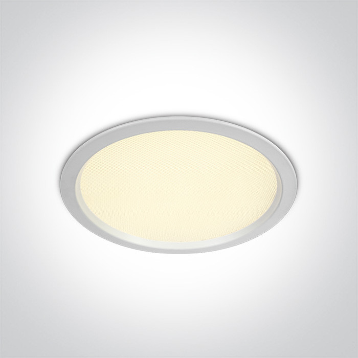 10130U/W/W biały downlight SMD LED UGR19 IP44 3000K 30W zasilacz 750mA w zestawie