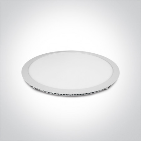 10140F/W/W biały downlight LED IP40 3000K 40W zasilacz 1000mA w komplecie