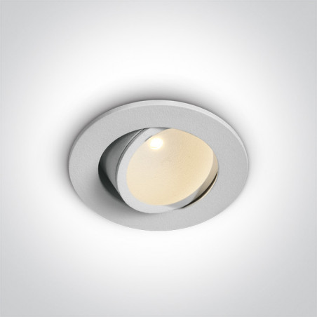 11102/W/W biały wpust LED 3000K 1W wymagany zasilacz 350mA