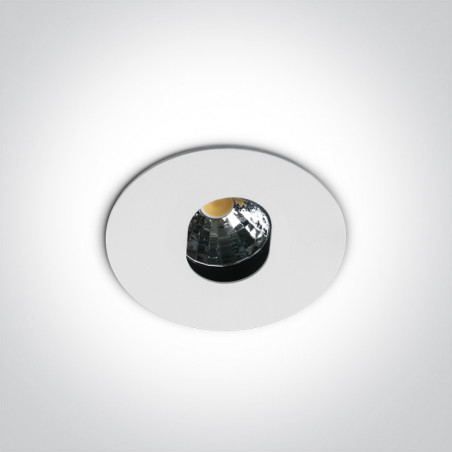 11103E/W/W biały wpust LED 3000K 3W dark light wymagany zasilacz 350mA