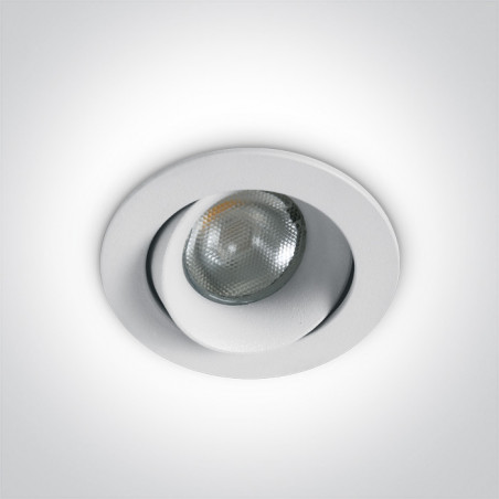 11103P/W/W biały wpust LED IP44 3000K 3W wymagany zasilacz 350mA