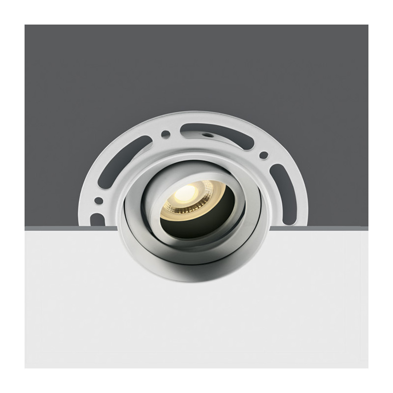 11105TR/W biały wpust z oprawką GU10 MR16 puszka montażowa