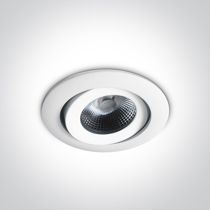 11106PF/W biały ognioodporny wpust LED 3000K 6W wymagany zasilacz 350mA